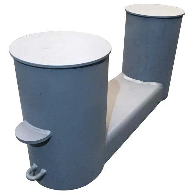 Marine ISO 13795 Double Bitt Towing Bollard